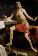 Guido Cagnacci Hl. Hieronymus oil painting reproduction